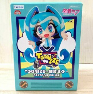 FuRyu Hatsune Miku TOONIZE Hatsune Miku Cartoon color Figure Japan
