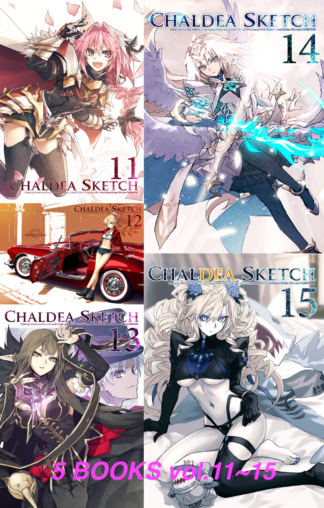 CHALDEA SKETCH vol 11-15 set Fate Grand/Order Art Book CLOSET CHILD Doujinshi