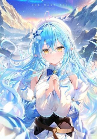 Hololive Rin Yuu ART BOOK " YUKIHANA ART COMPILATION " A4 56P Yukihana Lamy