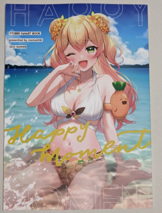 C100 Doujinshi Hololive Momosuzu Nene etc ART BOOK " HAPPY MOMENT "