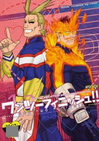 My Hero Academia Doujinshi ( All Might x Endeavor ) one-two finish!!