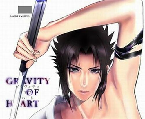 NARUTO BL Doujinshi ( Sasuke x Naruto ) Gravity of heart mikayla with English