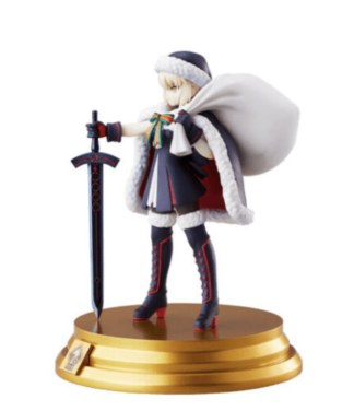 Fate/Grand Order Duel collection vol.9 Artoria Pendragon Santa Alter Figure FGO
