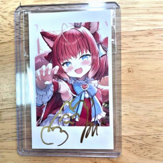 Akami Karubi Birthday 2024 Autographed Cheki-Style Card D