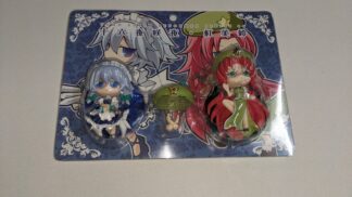 Touhou Mini Figure " TOHO SUPER DEFORMED SERIES 04 " Sakuya & Meiling