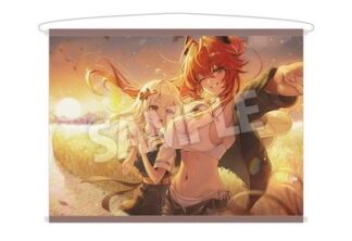 #Red Hood (KIRA) B2W Suede Tapestry Goddess of Victory: NIKKE 40x29in PSL