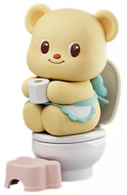 Potty Time "PLZDOT Butter Bear Relaxing Time Series" Blind Box Trading Figure