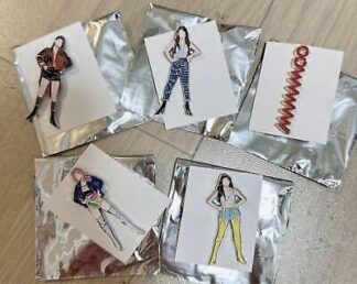 Mamamoo Pin Badge Complete 5 Piece Set Anniversary Special Goods Kpop