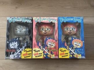 Parappa The Rapper Um Jammer Lammy Soft vinyl figure Rammy Set of 3 Japan used