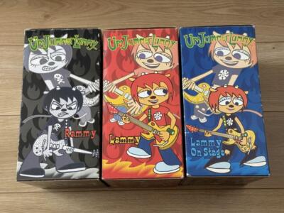 Parappa The Rapper Um Jammer Lammy Soft vinyl figure Rammy Set of 3 Japan used - Image 2
