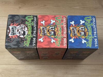 Parappa The Rapper Um Jammer Lammy Soft vinyl figure Rammy Set of 3 Japan used - Image 5