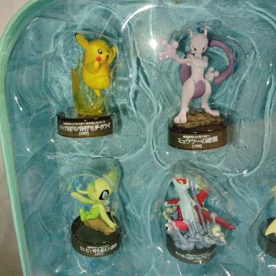 Pokemon Pikachu Movie 10th Anniversary KAIYODO Bottle cap Figure Trunk 2007Japan - Image 3