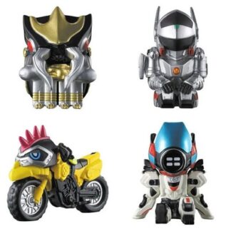 Trading Figure Complete Set of 4 "Machibouke: Kamen Rider Machine Edition"