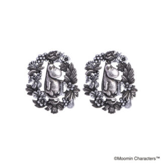 Moominpappa Portrait Earrings Palnart Poc Japan