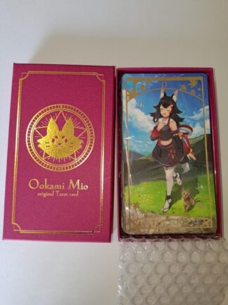 Hololive Mio Okami Tarot Card 3rd Anniversary 22 Piece Ookami 2022 VTuber NEW