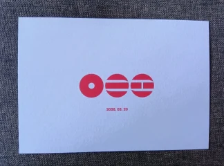 BTS Special Message Card Gold Member