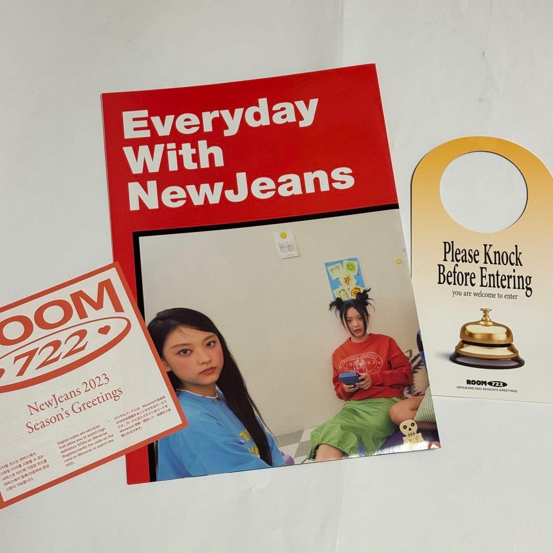 NewJeans Season's Greetings ROOM722 Art Book - Image 4
