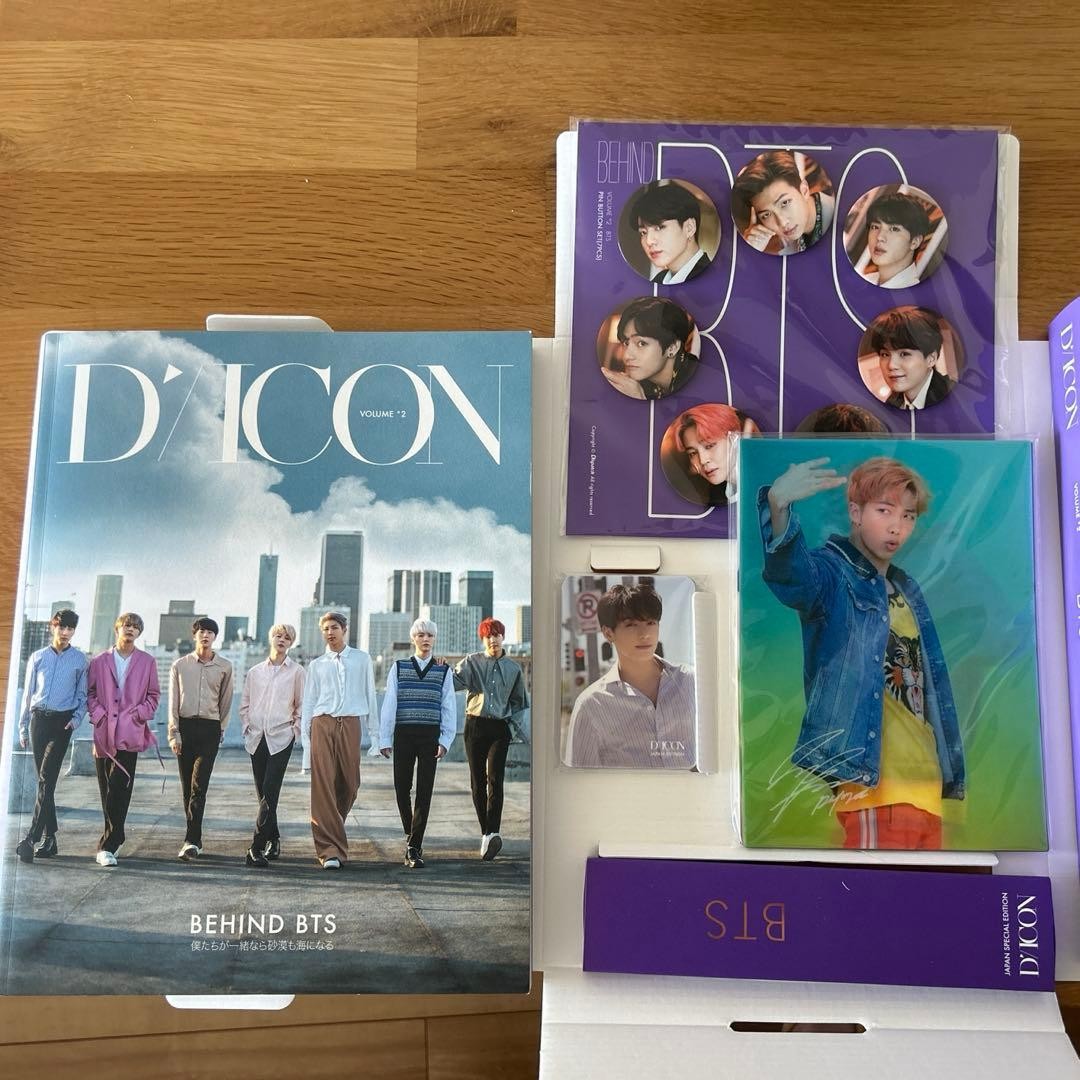 DICON BTS volume2 JAPAN SPECIAL EDITION Photo Book w/gift - Image 2