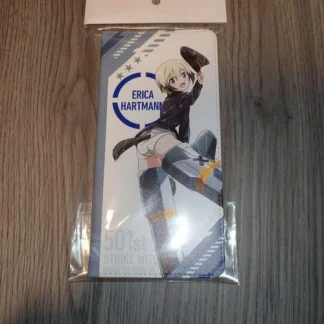 Strike Witches Synthetic Leather Ticket Case Erica Hartmann
