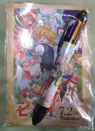The Seven Deadly Sins 7 Colors Ballpoint Pen