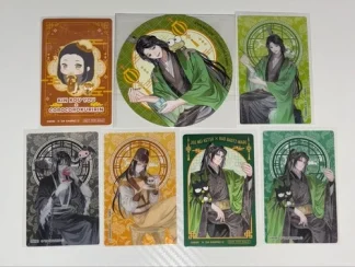 Mo Dao Zu Shi Sanrio Clear Card Coaster Nie Huaisang Mingjue Jin Guangyao
