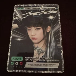BABYMONSTER Popup Lottery Luckydraw Character Photo Card Ruka
