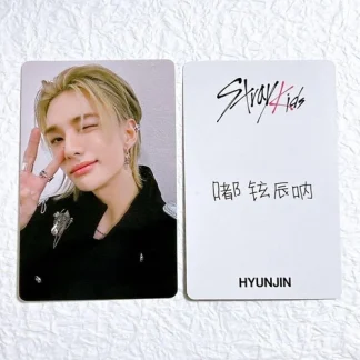 Stray Kids Rock-Star Photo Card with fans Youngtong 1.0 Hyunjin