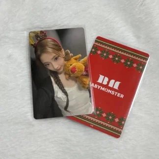 BABYMONSTER Ruka Christmas Photo Card