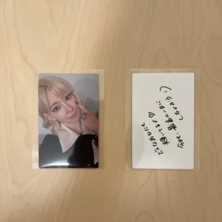 LE SSERAFIM Sakura Photo Card Signed