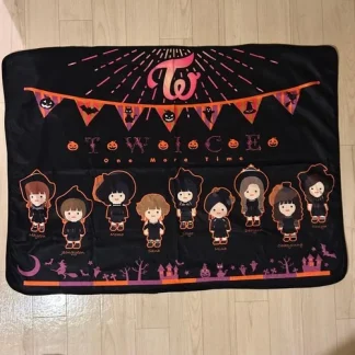 TWICE Halloween Blanket One more time