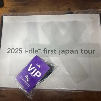 i-dle First Japan Tour VIP Seat Bonus Upgrade