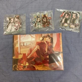 Mo Dao Zu Shi 3 Mini Acrylic Stands and 6 Postcards Set