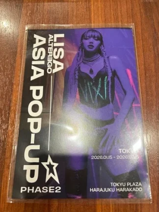 Lisa ALTER EGO ASIA Popup Post Card