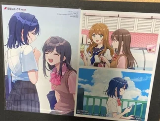 Adachi and Shimamura Post Card Bonus 2 Items