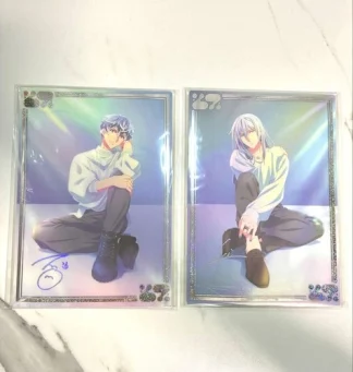 IDOLiSH7 Re:vale Hyakusen Visual Card with clear case