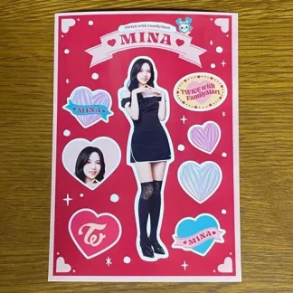 TWICE FamilyMart Sticker Mina