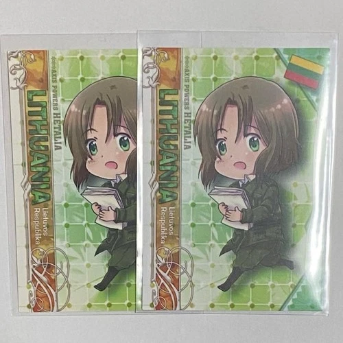 Hetalia Axis Powers Photo Card First Edition Lithuania