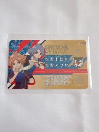 Inazuma Eleven License Fubuki Brothers Atsuya Shirou