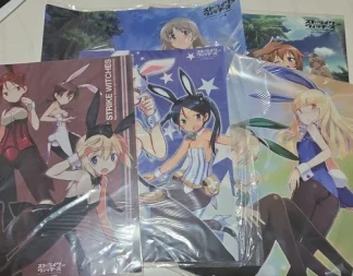 Strike Witches A3 Clear Poster Set of 6