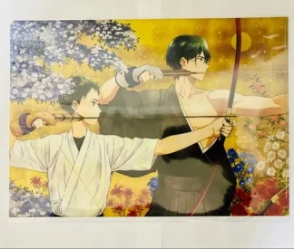 Tsurune Art Clear File Flower - Masaki Minato B - Clear File