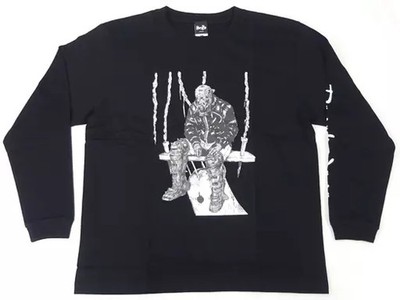 Clothing Kaiman Long Sleeve T-Shirt Black Size L "Dorohedoro" Limited