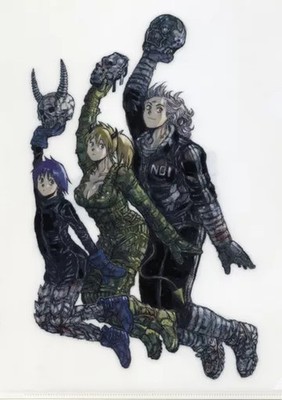 Clear File Noi, Nikaidou & Ebisu A4 Clear File "Dorohedoro POP UP STORE"