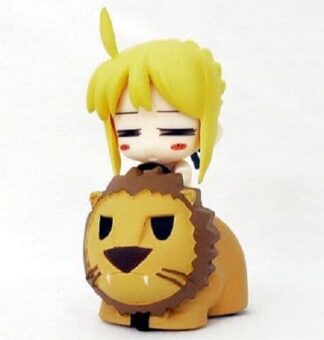 Nendoroid Petite Hetare Saber & Pullback Lions Figure Fate/Stay Night 6.5cm