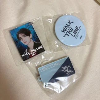 3 ENHYPEN Hisun WALK THE LINE Badges etc.