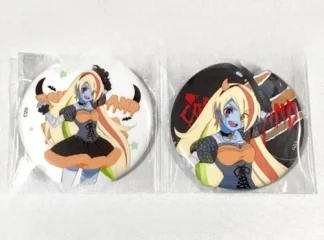 Zombie Land Saga Horror Style Can Badge Saki Nikaido