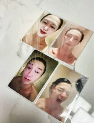 Yesung Photo Card Shower SUPER JUNIOR Yesung Set of 4 B