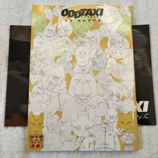 Odd Taxi Setting Materials, Movie Pamphlet, Reion Art