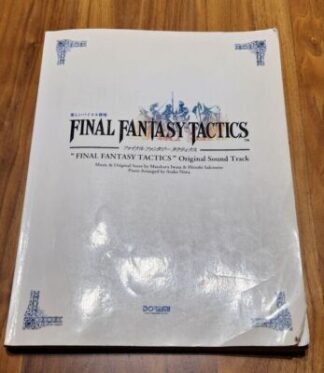 Final Fantasy TACTICS Original Soundtrack Music Score Piano Sheet Book 1998