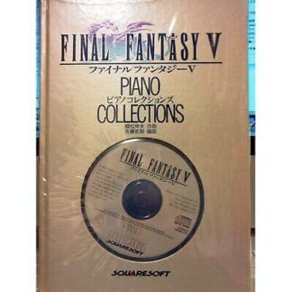FINAL FANTASY IV 4 PIANO COLLECTIONS +CD Squaresoft Ver. Score Book SeeCondition