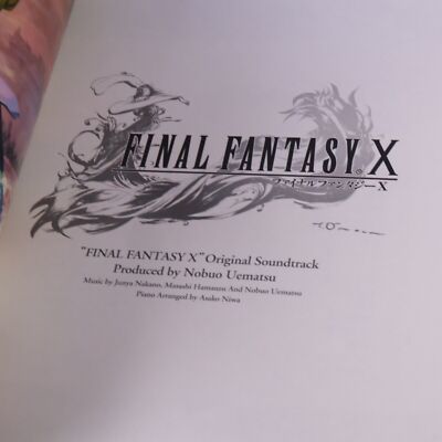 Final Fantasy X Piano Sheet Music Collection Original Soundtrack Music Score - Image 5